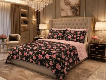 6 pc pure cotton comforter set
